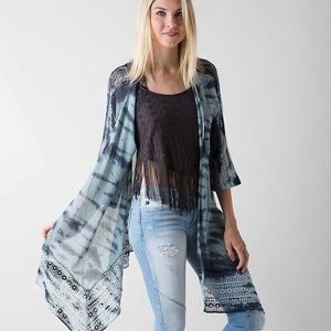 Buckle Gimmicks Tie Dye Cardigan